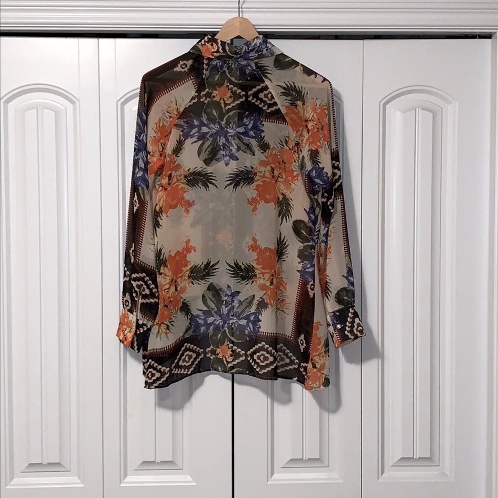 Printed Blouse - Picture 3 of 4